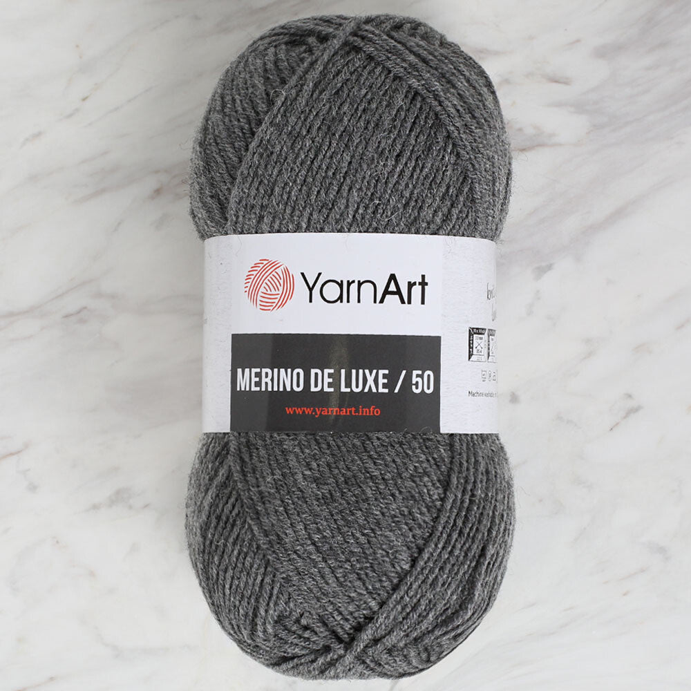 Yarnart Merino De Lüx 50 Gri El Örgü İpi - 179